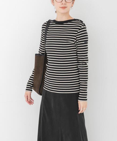 Le Minor(ルミノア)の「『別注』LE MINOR×URBAN RESEARCH ボーダーカットソー(Tシャツ/カットソー・レディース・ブルー系その他/ブラック系その他・-)」の7枚目の写真