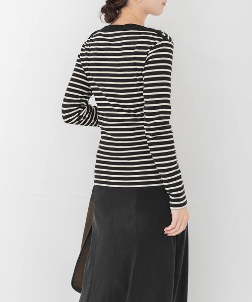 Le Minor(ルミノア)の「『別注』LE MINOR×URBAN RESEARCH ボーダーカットソー(Tシャツ/カットソー・レディース・ブルー系その他/ブラック系その他・-)」の8枚目の写真
