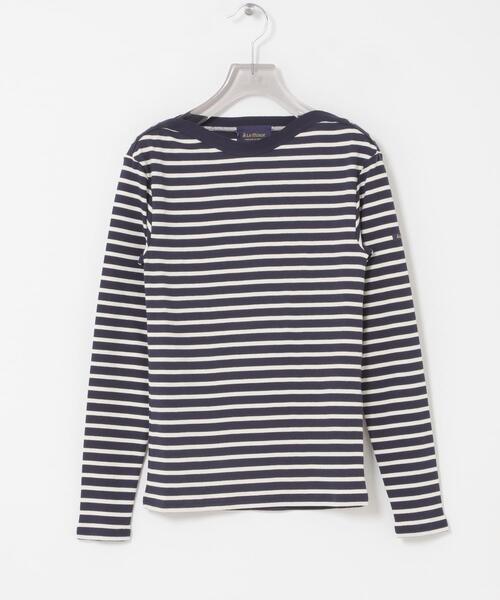 Le Minor(ルミノア)の「『別注』LE MINOR×URBAN RESEARCH ボーダーカットソー(Tシャツ/カットソー・レディース・ブルー系その他/ブラック系その他・-)」の19枚目の写真