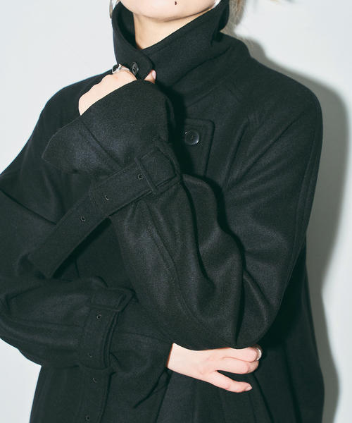 CITYSHOP(シティーショップ)の「WOOL BEAVER LONG コート(その他アウター・レディース・ブラック/ブラウン系その他・38/36)」の16枚目の写真