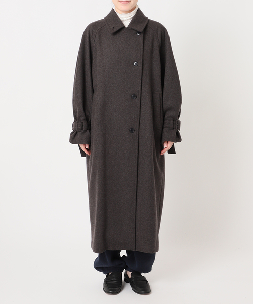 CITYSHOP(シティーショップ)の「WOOL BEAVER LONG コート(その他アウター・レディース・ブラック/ブラウン系その他・38/36)」の22枚目の写真