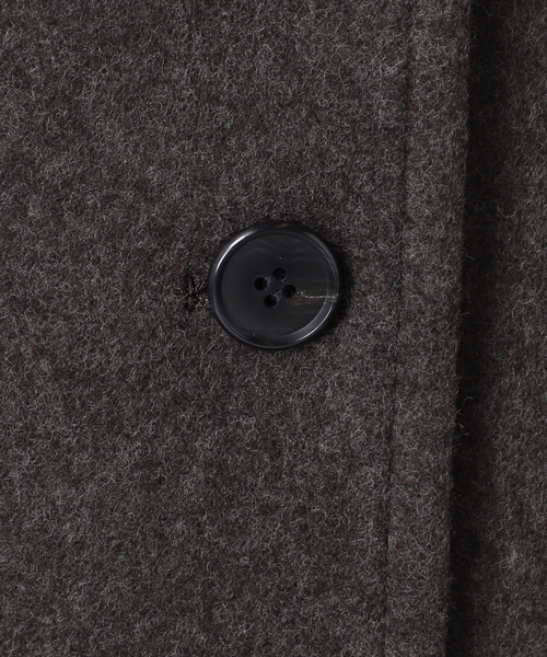 CITYSHOP(シティーショップ)の「WOOL BEAVER LONG コート(その他アウター・レディース・ブラック/ブラウン系その他・38/36)」の4枚目の写真