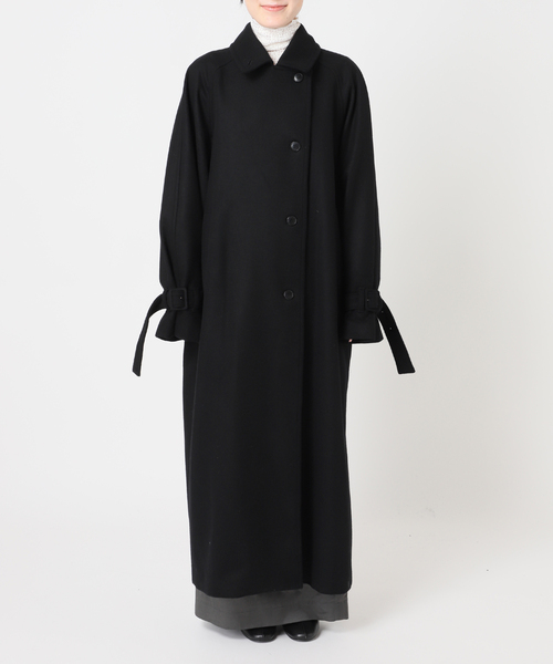 CITYSHOP(シティーショップ)の「WOOL BEAVER LONG コート(その他アウター・レディース・ブラック/ブラウン系その他・38/36)」の9枚目の写真