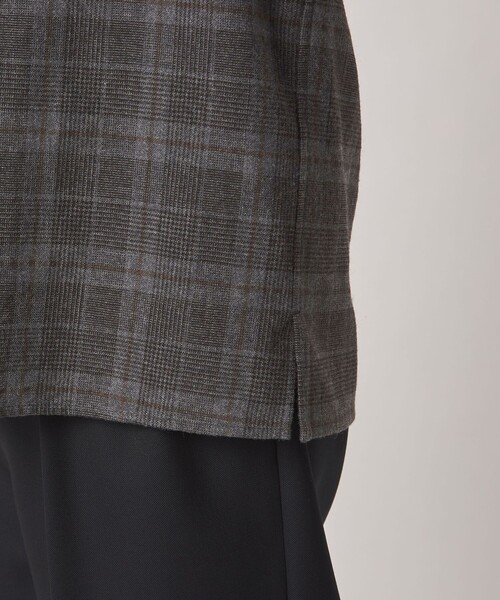 Steven Alan(スティーブンアラン)の「<Steven Alan> ウォッシュド ウール チェック オープンカラー オーバー シャツ(シャツ/ブラウス・メンズ・ダークブラウン/オリーブ・XL/L/M/S)」の19枚目の写真