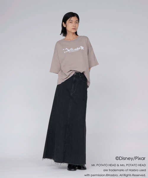 DRESSLAVE（ドレスレイブ）の「≪DRESSLAVE限定アイテム≫トイ･ストーリー/Tシャツ（Tシャツ/カットソー・レディース・ホワイト/ブラウン・38）」の4枚目の写真