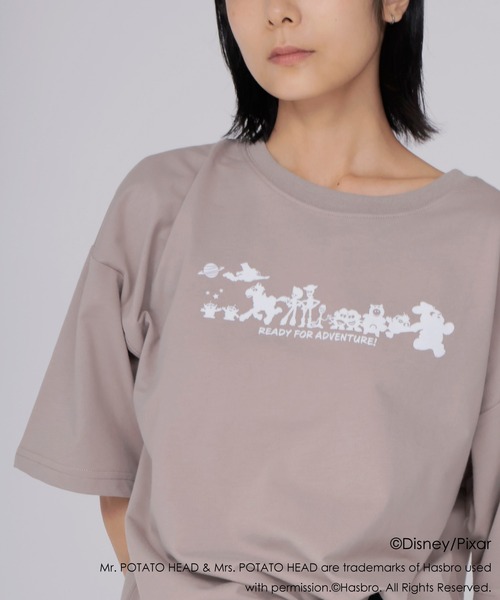DRESSLAVE（ドレスレイブ）の「≪DRESSLAVE限定アイテム≫トイ･ストーリー/Tシャツ（Tシャツ/カットソー・レディース・ホワイト/ブラウン・38）」の7枚目の写真