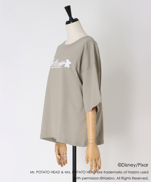 DRESSLAVE（ドレスレイブ）の「≪DRESSLAVE限定アイテム≫トイ･ストーリー/Tシャツ（Tシャツ/カットソー・レディース・ホワイト/ブラウン・38）」の10枚目の写真