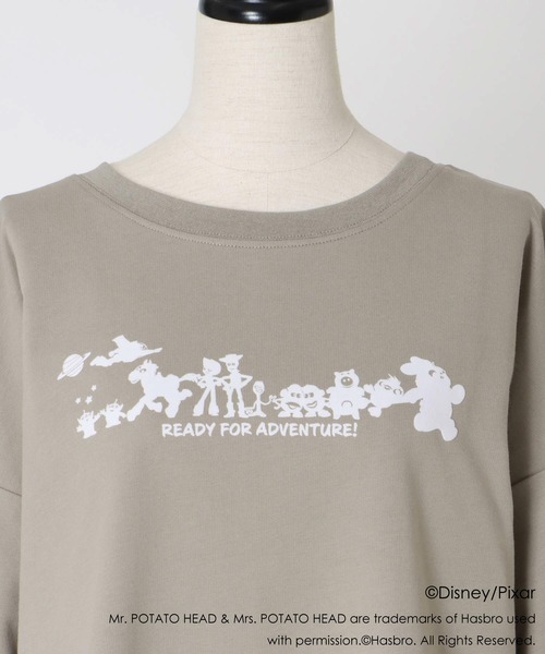 DRESSLAVE（ドレスレイブ）の「≪DRESSLAVE限定アイテム≫トイ･ストーリー/Tシャツ（Tシャツ/カットソー・レディース・ホワイト/ブラウン・38）」の12枚目の写真