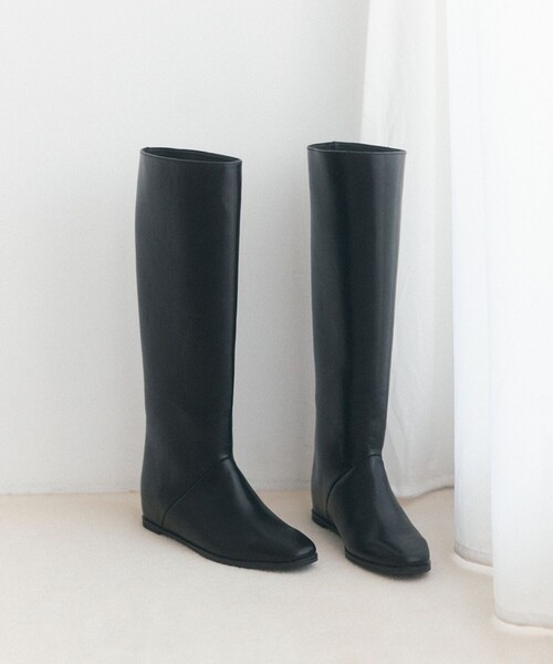 ATELIER BRUGGE（アトリエブルージュ）の「ATELIER BRUGGE/アトリエブルージュ インヒール ロングブーツ【限定展開】（ブーツ・レディース・ブラック/ブラウン・SMALL/LARGE/MEDIUM）」の20枚目の写真