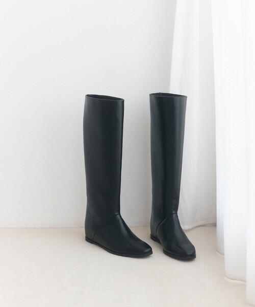 ATELIER BRUGGE（アトリエブルージュ）の「ATELIER BRUGGE/アトリエブルージュ インヒール ロングブーツ【限定展開】（ブーツ・レディース・ブラック/ブラウン・SMALL/LARGE/MEDIUM）」の21枚目の写真