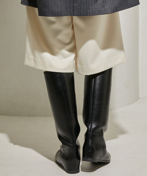 ATELIER BRUGGE（アトリエブルージュ）の「ATELIER BRUGGE/アトリエブルージュ インヒール ロングブーツ【限定展開】（ブーツ・レディース・ブラック/ブラウン・SMALL/LARGE/MEDIUM）」の3枚目の写真