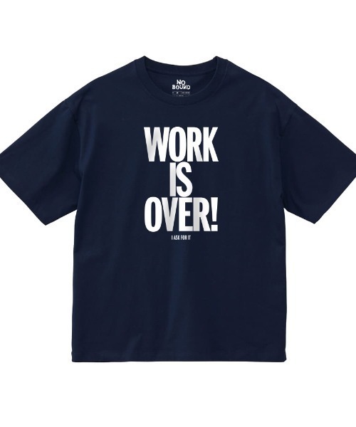 NOBOUND(ノーバウンド)の「NOBOUND(ノーバウンド) 半袖Tシャツ メッセージ ロゴ プリント ボックスシルエット トップス カットソー レディース ユニセックス(Tシャツ/カットソー・レディース・ホワイト/ネイビー/ブラック/グレイッシュベージュ・S)」の4枚目の写真