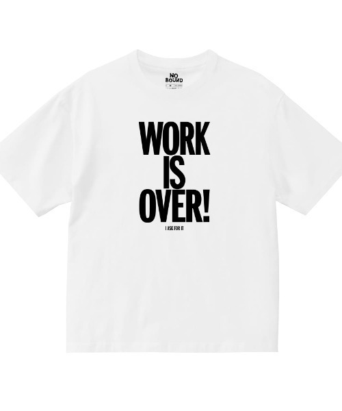 NOBOUND(ノーバウンド)の「NOBOUND(ノーバウンド) 半袖Tシャツ メッセージ ロゴ プリント ボックスシルエット トップス カットソー レディース ユニセックス(Tシャツ/カットソー・レディース・ホワイト/ネイビー/ブラック/グレイッシュベージュ・S)」の2枚目の写真