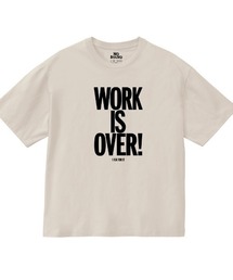 NOBOUND(ノーバウンド) 半袖Tシャツ メッセージ ロゴ プリント ボックスシルエット トップス カットソー レディース ユニセックス