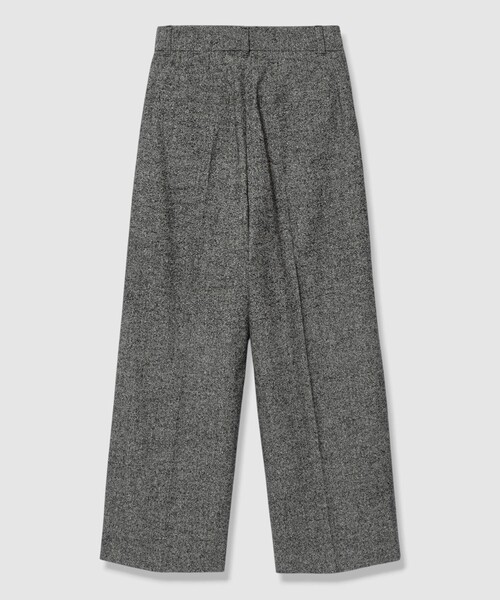 ANAYI(アナイ)の「ウールシルクツイードセミワイドパンツ〈セットアップ対応商品〉(その他パンツ・レディース・ブラック・38/36)」の20枚目の写真