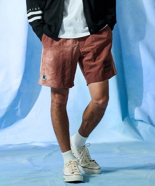 ACANTHUS（アカンサス）の「mp15431- W-name logo S-S shorts タイダイショートパンツ(MA2729)（その他パンツ・メンズ・ブルー/オレンジ/ブラック・XL/L/M/S）」の7枚目の写真