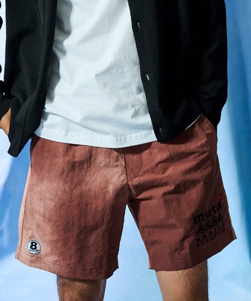 ACANTHUS（アカンサス）の「mp15431- W-name logo S-S shorts タイダイショートパンツ(MA2729)（その他パンツ・メンズ・ブルー/オレンジ/ブラック・XL/L/M/S）」の8枚目の写真