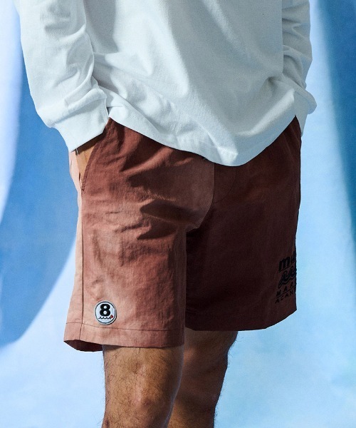 ACANTHUS（アカンサス）の「mp15431- W-name logo S-S shorts タイダイショートパンツ(MA2729)（その他パンツ・メンズ・ブルー/オレンジ/ブラック・XL/L/M/S）」の9枚目の写真