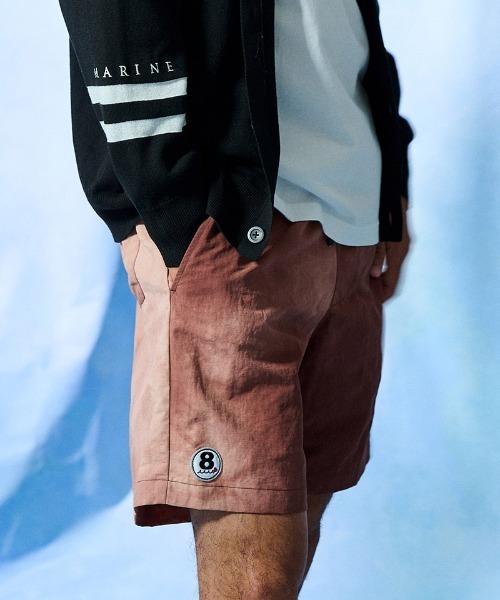 ACANTHUS（アカンサス）の「mp15431- W-name logo S-S shorts タイダイショートパンツ(MA2729)（その他パンツ・メンズ・ブルー/オレンジ/ブラック・XL/L/M/S）」の10枚目の写真