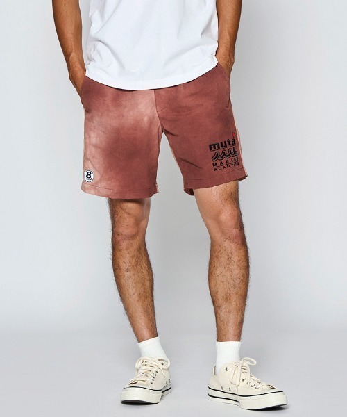 ACANTHUS（アカンサス）の「mp15431- W-name logo S-S shorts タイダイショートパンツ(MA2729)（その他パンツ・メンズ・ブルー/オレンジ/ブラック・XL/L/M/S）」の13枚目の写真