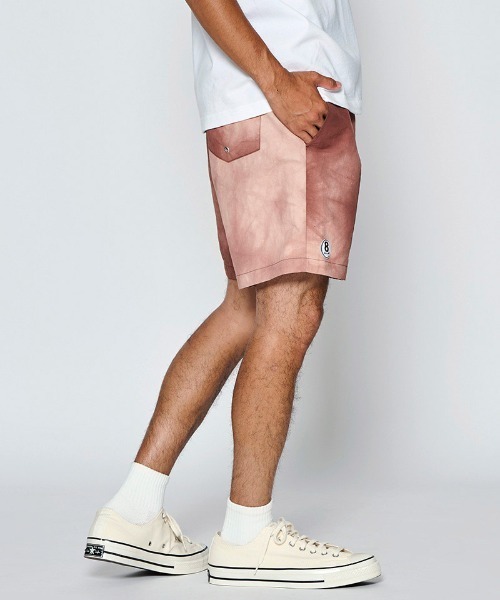 ACANTHUS（アカンサス）の「mp15431- W-name logo S-S shorts タイダイショートパンツ(MA2729)（その他パンツ・メンズ・ブルー/オレンジ/ブラック・XL/L/M/S）」の15枚目の写真