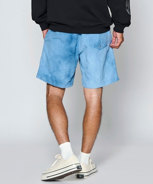 ACANTHUS（アカンサス）の「mp15431- W-name logo S-S shorts タイダイショートパンツ(MA2729)（その他パンツ・メンズ・ブルー/オレンジ/ブラック・XL/L/M/S）」の19枚目の写真