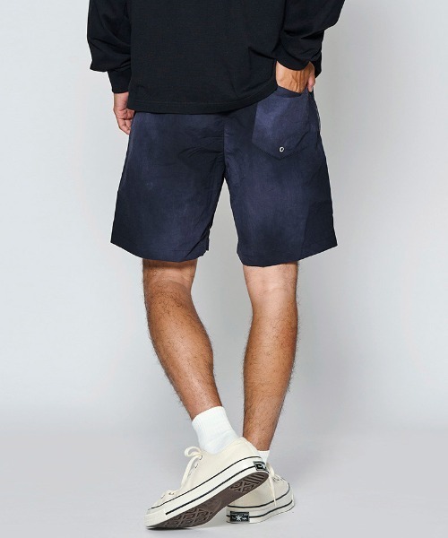 ACANTHUS（アカンサス）の「mp15431- W-name logo S-S shorts タイダイショートパンツ(MA2729)（その他パンツ・メンズ・ブルー/オレンジ/ブラック・XL/L/M/S）」の22枚目の写真