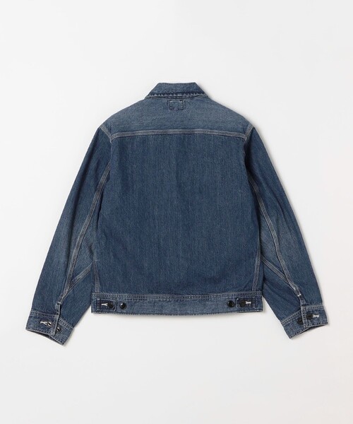 Lee(リー)の「Lee: 91B ジップアップ デニム ジャケット(デニムジャケット・メンズ・ブルー/ネイビー・MEDIUM/X-LARGE/LARGE)」の3枚目の写真