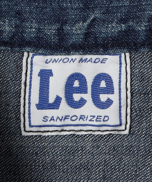 Lee(リー)の「Lee: 91B ジップアップ デニム ジャケット(デニムジャケット・メンズ・ブルー/ネイビー・MEDIUM/X-LARGE/LARGE)」の10枚目の写真