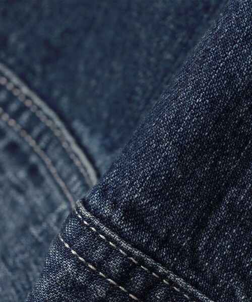 Lee(リー)の「Lee: 91B ジップアップ デニム ジャケット(デニムジャケット・メンズ・ブルー/ネイビー・MEDIUM/X-LARGE/LARGE)」の12枚目の写真