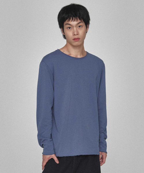 KICHUL(キチョル)の「カットオフロングスリーブ(ブルー)(Tシャツ/カットソー・レディース・その他・SMALL/MEDIUM/LARGE)」の2枚目の写真