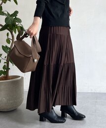 微起毛ギャザースカート