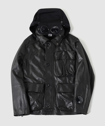 C.P.Company / シーピーカンパニー OW MEDIUM JACKET IN LEATHER