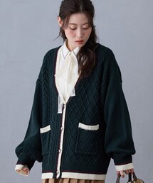 NICOLE CLUB（ニコル　クラブ）の「チルデンカーディガン（カーディガン/ボレロ）」