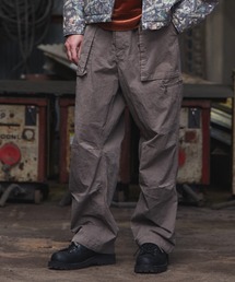 C/N GARMENT DYE UTILITY EASY PANTS:セットアップ対応 コットンナイロン ガーメントダイ ユーティリティ イージーパンツ