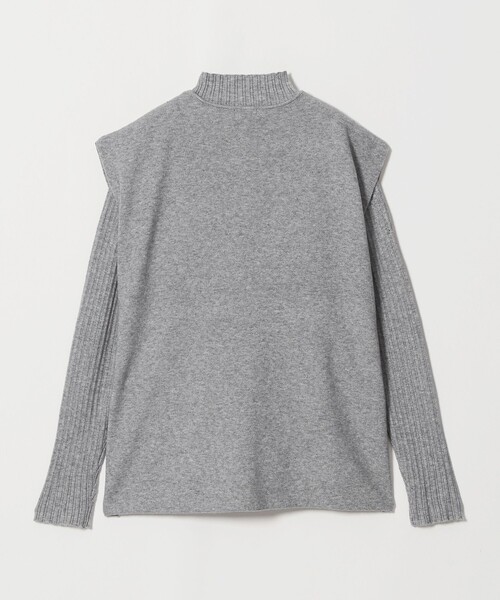 A DAY IN THE LIFE UNITED ARROWS(アデイインザライフユナイテッドアローズ)の「ベスト+ハイネックニット ‐セットアイテム・ウォッシャブル‐<A DAY IN THE LIFE>(ニット/セーター・レディース・ブラック/ナチュラル/グレー系/モカ・FREE)」の18枚目の写真