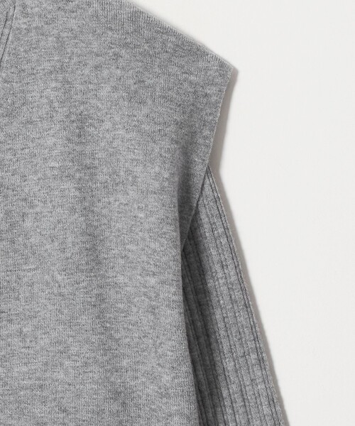 A DAY IN THE LIFE UNITED ARROWS(アデイインザライフユナイテッドアローズ)の「ベスト+ハイネックニット ‐セットアイテム・ウォッシャブル‐<A DAY IN THE LIFE>(ニット/セーター・レディース・ブラック/ナチュラル/グレー系/モカ・FREE)」の20枚目の写真