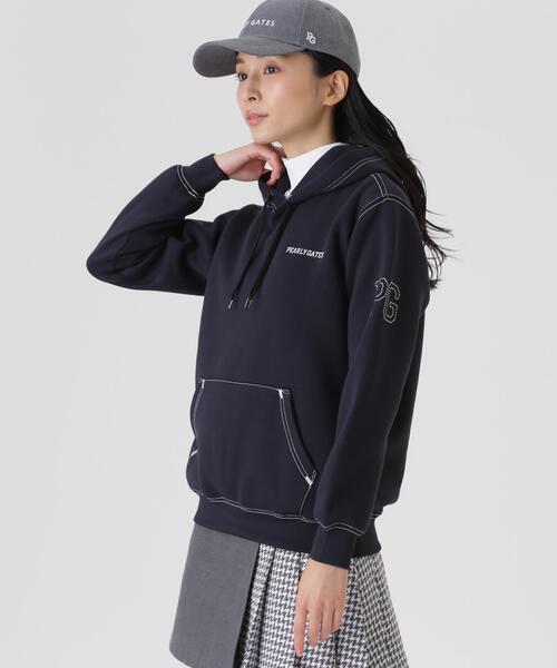 Pe/R変形ダンボールフーディプルオーバー (WOMENS)（スウェット