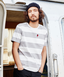 HYSTERIC GLAMOUR | DEVIL WOMAN刺繍 ポケ付T-SH(Tシャツ/カットソー)