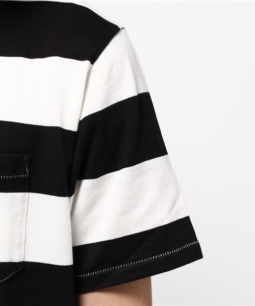 HYSTERIC GLAMOUR(ヒステリックグラマー)の「DEVIL WOMAN刺繍 ポケ付T-SH(Tシャツ/カットソー・メンズ・ブラック/グレー/ピンク・X-LARGE/MEDIUM/LARGE/SMALL)」の13枚目の写真