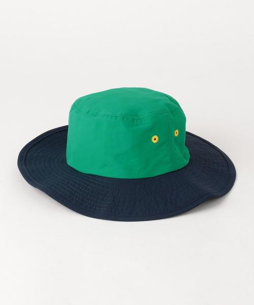 green label relaxing(グリーンレーベルリラクシング)の「【KIDS】GLRポケッタブルハット◆(キャップ・キッズ・ケリー/ベージュ・50cm/52cm/54cm)」の2枚目の写真