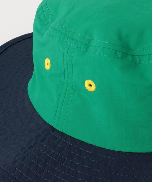 green label relaxing(グリーンレーベルリラクシング)の「【KIDS】GLRポケッタブルハット◆(キャップ・キッズ・ケリー/ベージュ・50cm/52cm/54cm)」の4枚目の写真