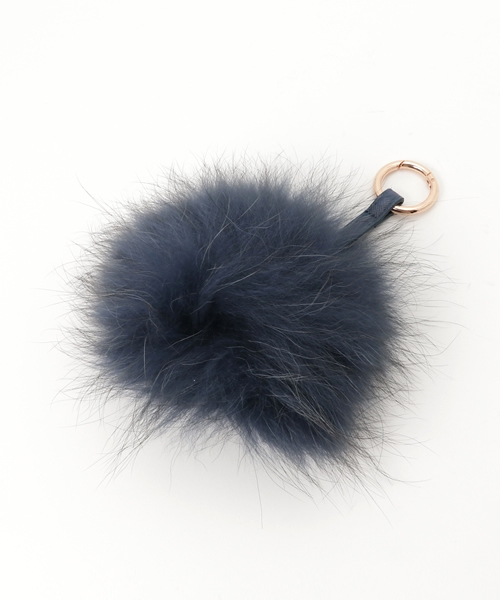 MOUSSY（マウジー）の「REAL FUR CHAIN（その他小物・レディース・ピンク/グレー/ブルー・FREE）」の2枚目の写真