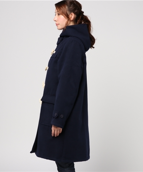 PUNYUS（プニュズ）の「ダッフルコート（ピーコート・レディース・ネイビー/ブラック/グレー・2/1/4/3）」の5枚目の写真