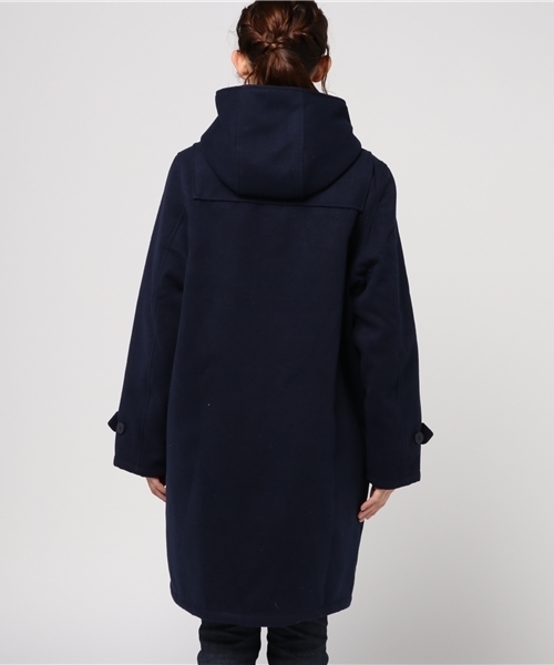 PUNYUS（プニュズ）の「ダッフルコート（ピーコート・レディース・ネイビー/ブラック/グレー・2/1/4/3）」の6枚目の写真