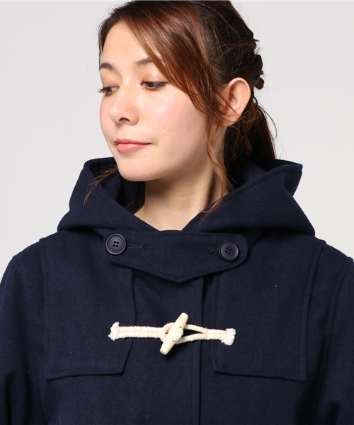 PUNYUS（プニュズ）の「ダッフルコート（ピーコート・レディース・ネイビー/ブラック/グレー・2/1/4/3）」の7枚目の写真