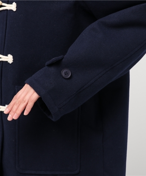 PUNYUS（プニュズ）の「ダッフルコート（ピーコート・レディース・ネイビー/ブラック/グレー・2/1/4/3）」の8枚目の写真