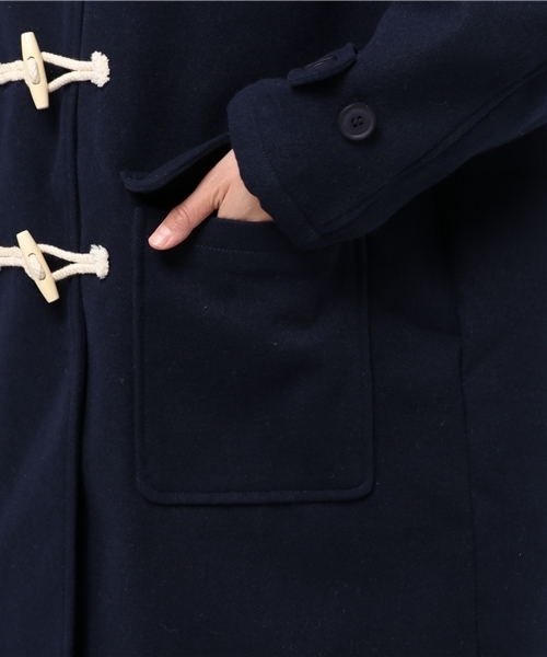 PUNYUS（プニュズ）の「ダッフルコート（ピーコート・レディース・ネイビー/ブラック/グレー・2/1/4/3）」の9枚目の写真