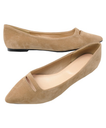 titivate | ﾌﾛﾝﾄｶｯﾄﾎﾟｲﾝﾃｯﾄﾞﾄｩﾌﾗｯﾄｼｭｰｽﾞ(パンプス)