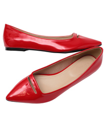 titivate | ﾌﾛﾝﾄｶｯﾄﾎﾟｲﾝﾃｯﾄﾞﾄｩﾌﾗｯﾄｼｭｰｽﾞ(パンプス)